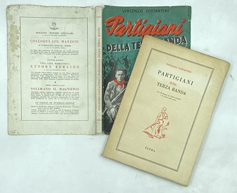 PARTIGIANI DELLA TERZA BANDA. Con 37 disegni di Gino Baldo …