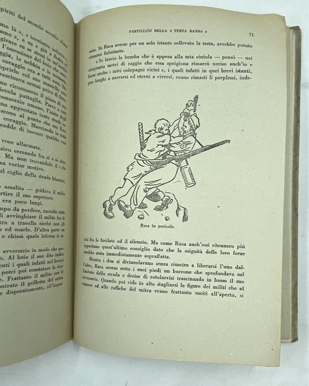 PARTIGIANI DELLA TERZA BANDA. Con 37 disegni di Gino Baldo …