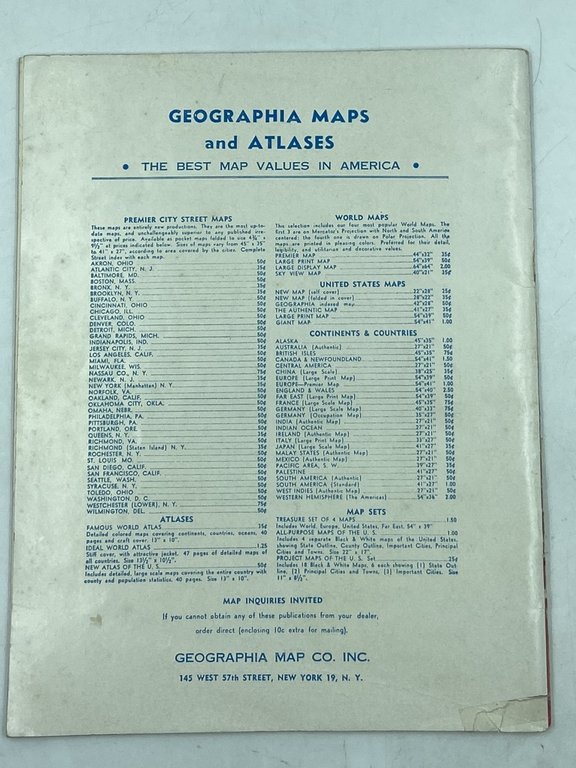 PICTORIAL SOUVENIR OF NEW YORK FOR NEW YORKERS AND VISITORS.