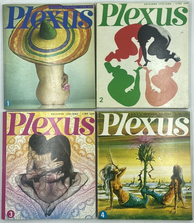PLEXUS. EDIZIONE ITALIANA. (TUTTO IL PUBBLICATO. Numero 1 febbraio 1969 …