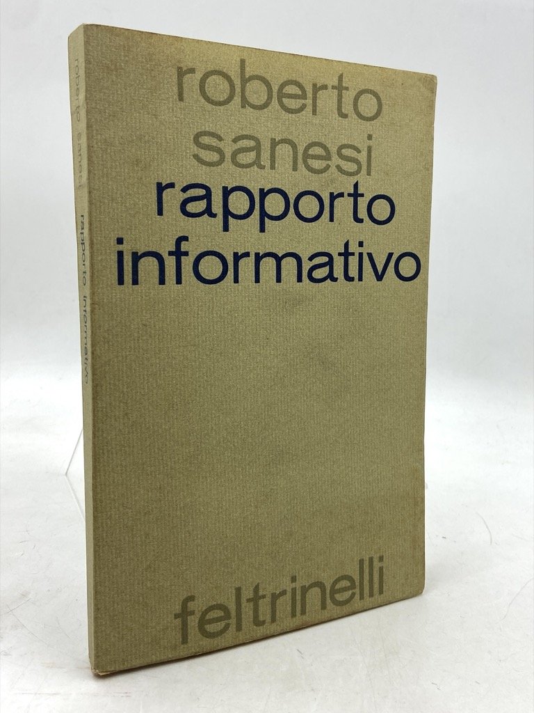 RAPPORTO INFORMATIVO.