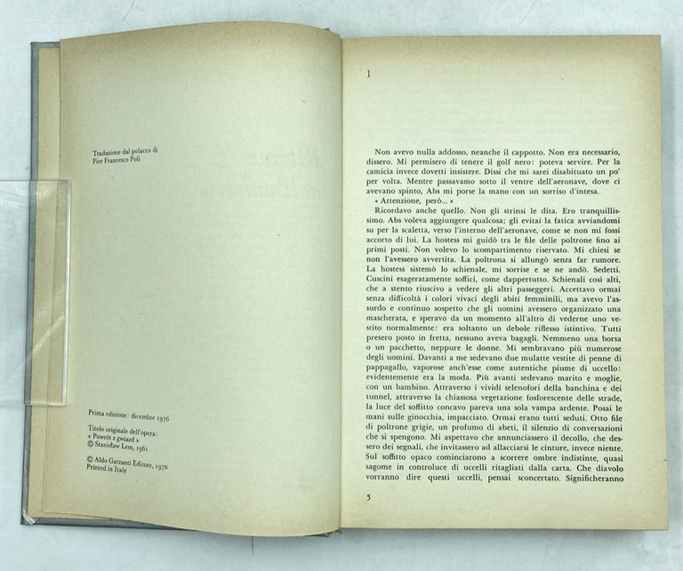 RITORNO DALL’UNIVERSO.