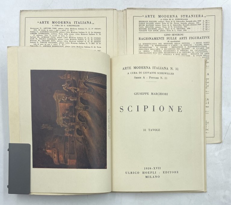 SCIPIONE. Arte Moderna Italiana N. 31. | Immagine Gallery 3