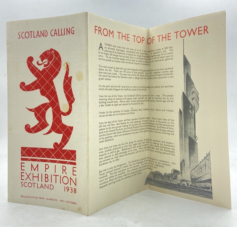 Scotland Calling. EMPIRE EXHIBITION SCOTLAND 1938. | Immagine Gallery 2