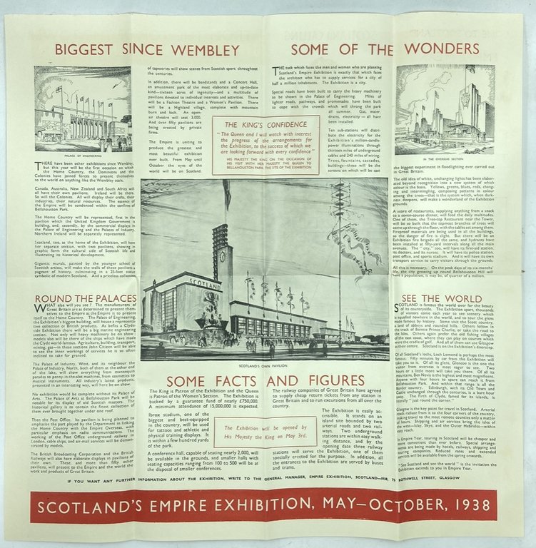Scotland Calling. EMPIRE EXHIBITION SCOTLAND 1938. | Immagine Gallery 6