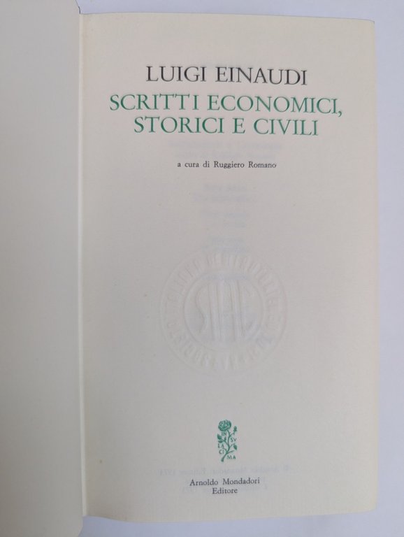 Scritti economici, storici e civili | Immagine Gallery 3