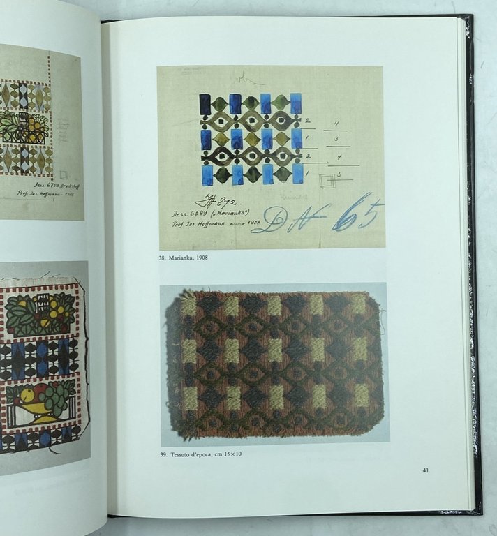 SECESSIONE VIENNESE E WIENER WERKSTAETTE, DISEGNI PER TESSUTI D’ARREDAMENTO. | Immagine Gallery 5