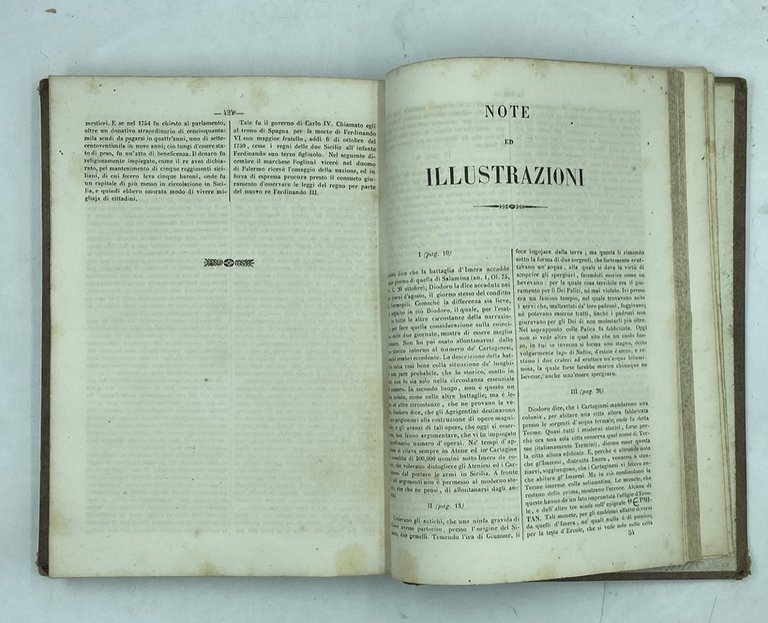 SOMMA DELLA STORIA DI SICILIA DI NICCOLÒ PALMERI. VOLUME UNICO.