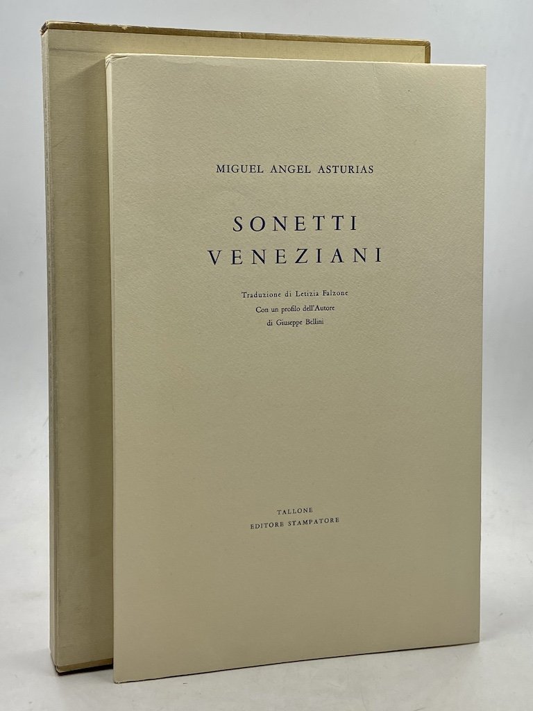 SONETTI VENEZIANI. Traduzione di Letizia Falzone. Con un profilo dell’Autore …