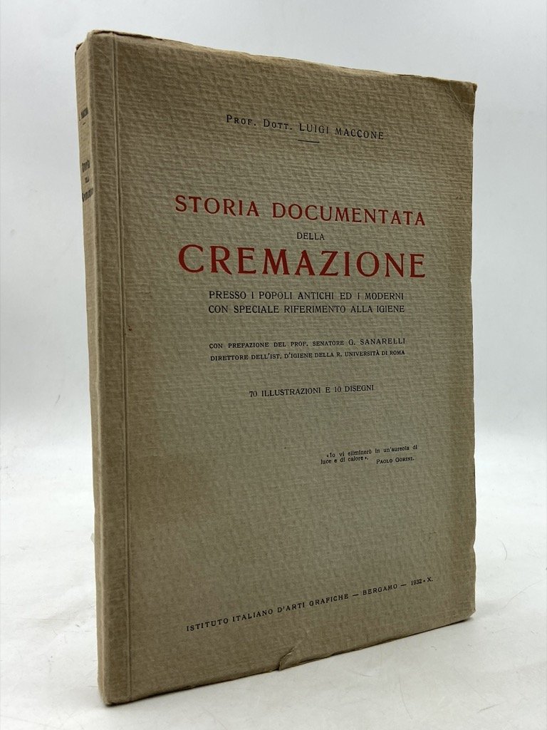 STORIA DOCUMENTATA DELLA CREMAZIONE PRESSO I POPOLI ANTICHI ED I …