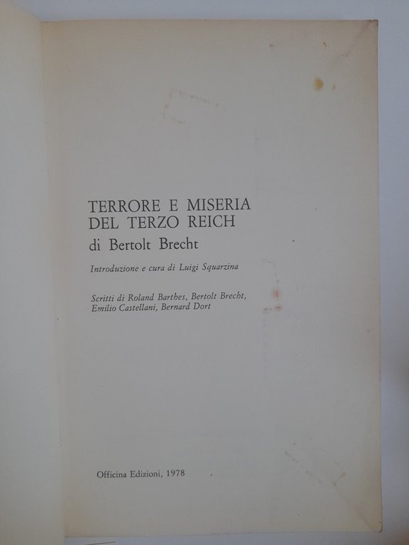 Terrore e miseria del terzo reich. | Immagine Gallery 2