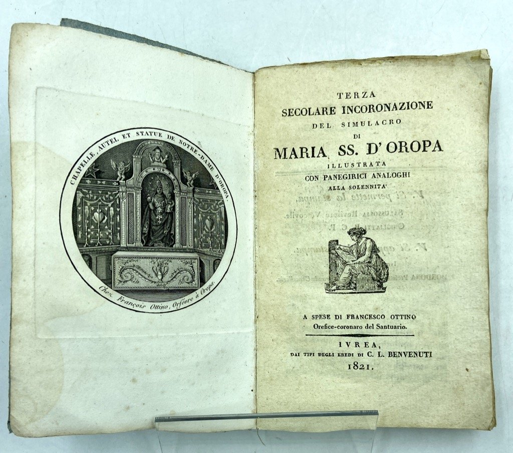 TERZA SECOLARE INCORONAZIONE DEL SIMULACRO DI MARIA SS. D'OROPA ILLUSTRATA …