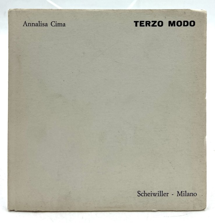 TERZO MODO.