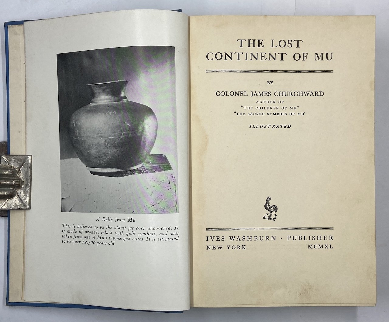 THE LOST CONTINENT OF MU.