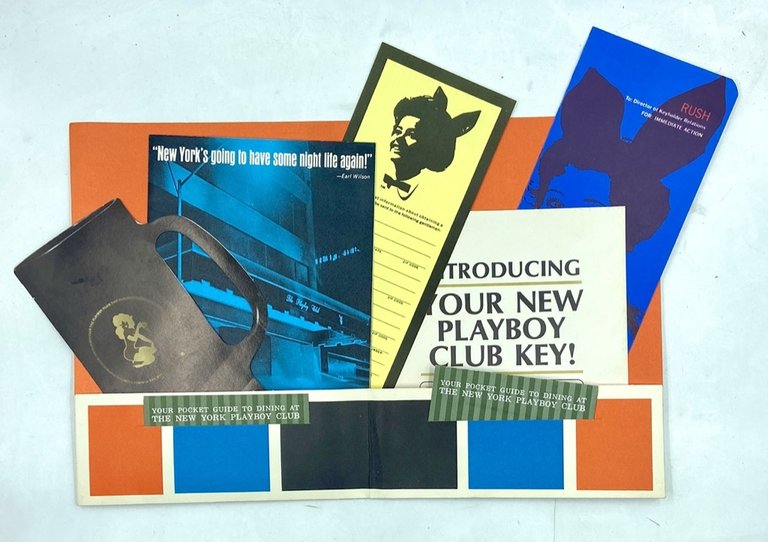 THE PLAYBOY CLUB [New York PlayBoy Club ephemera]