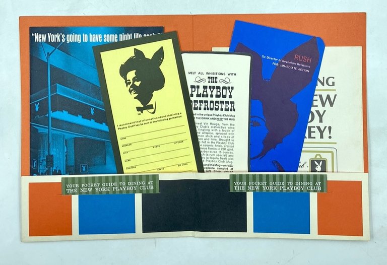 THE PLAYBOY CLUB [New York PlayBoy Club ephemera]