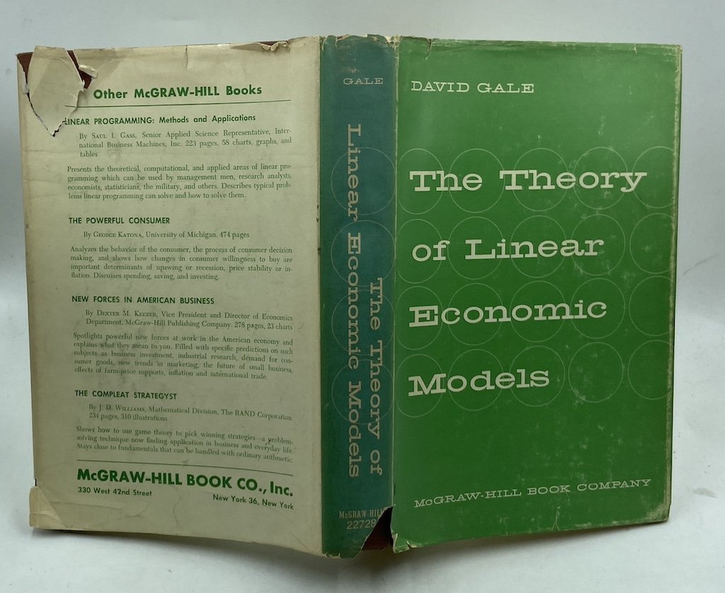 The Theory of Linear Economic Models.