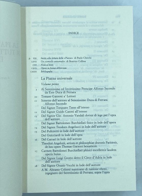 Tomaso Garzoni. LA PIAZZA UNIVERSALE DI TUTTE LE PROFESSIONI DEL … | Immagine Gallery 7