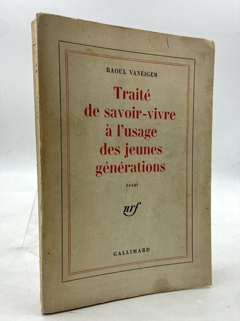 Traité de savoir-vivre à l’usage des jeunes générations.