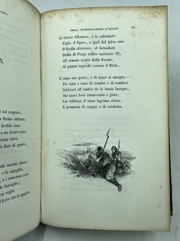 ULTIMO CANTO DELLA PEREGRINAZIONE D’AROLDO. EPISODIO DEL RISORGIMENTO DI GRECIA. …