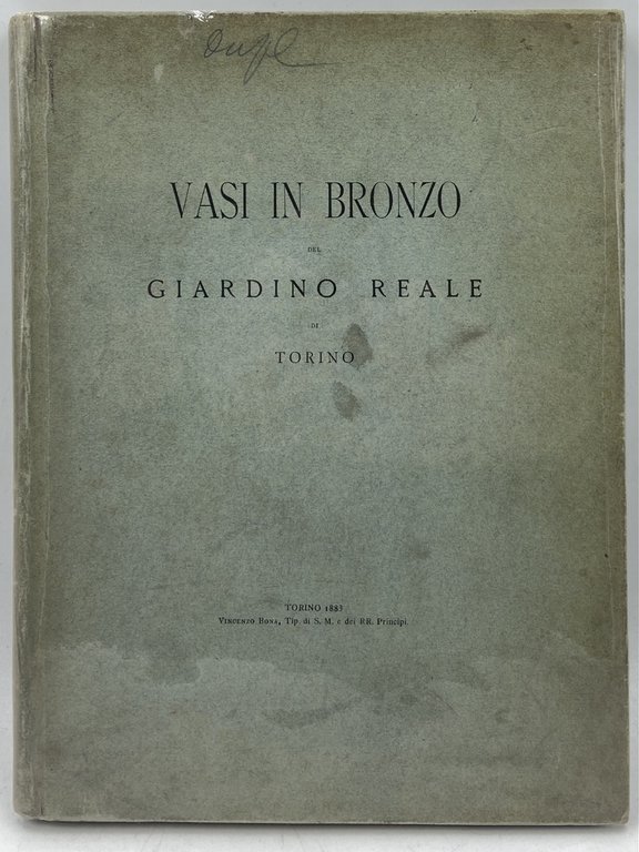 VASI IN BRONZO DEL GIARDINO REALE DI TORINO. | Immagine Gallery 3