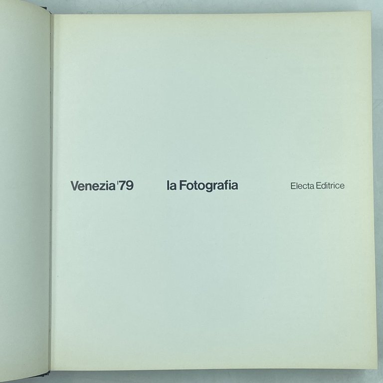 VENEZIA ’79. LA FOTOGRAFIA. | Immagine Gallery 3