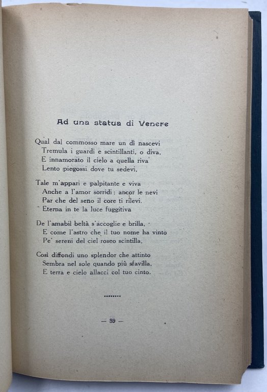VERSI E PROSE. Volume I: Poesie. Volume II: Prose - …