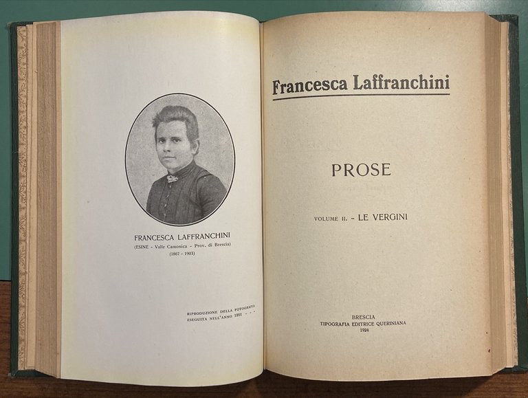 VERSI E PROSE. Volume I: Poesie. Volume II: Prose - …