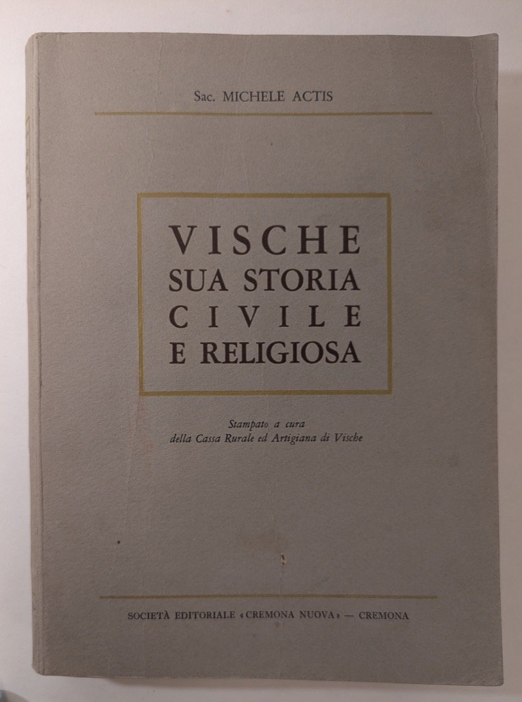 Vische sua storia civile e religiosa. | Immagine principale