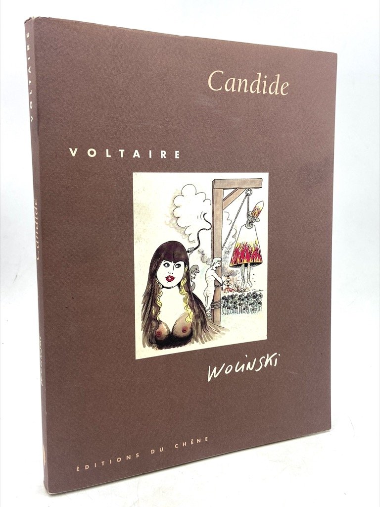 VOLTAIRE. CANDIDE OU L’OPTIMISME. Illustrations de Wolinski.