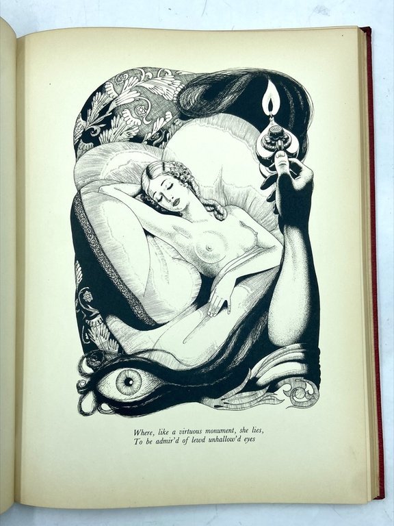 WILLIAM SHAKESPEARE. THE RAPE OF LUCRECE. Illustrated by J. Yunge-Bateman.