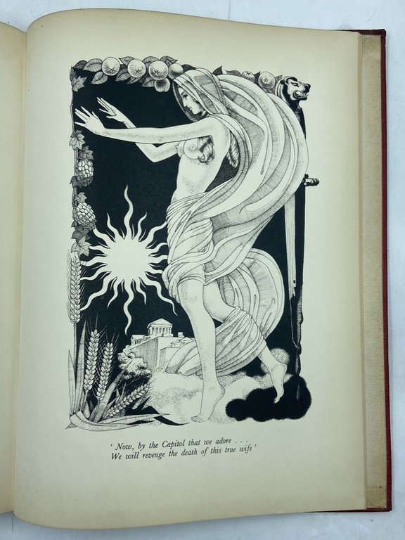 WILLIAM SHAKESPEARE. THE RAPE OF LUCRECE. Illustrated by J. Yunge-Bateman.