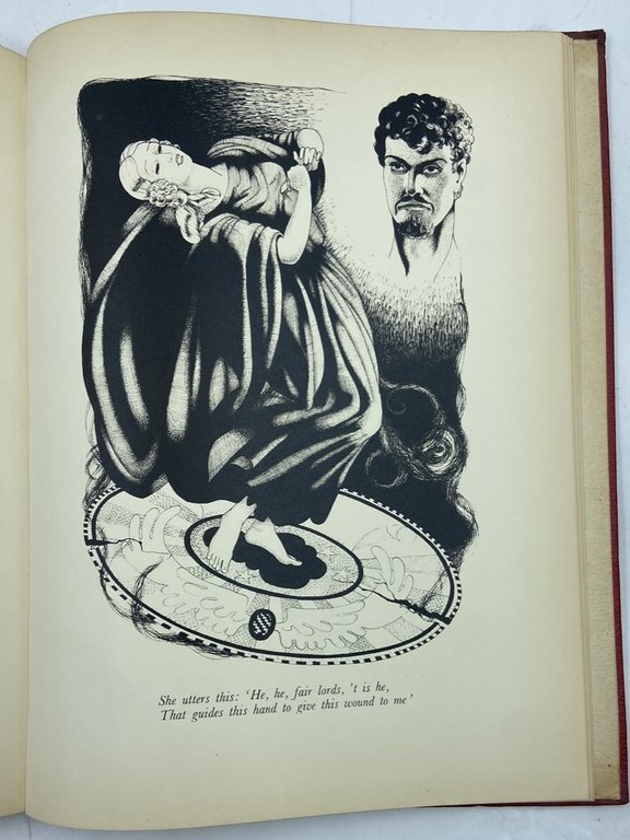 WILLIAM SHAKESPEARE. THE RAPE OF LUCRECE. Illustrated by J. Yunge-Bateman.