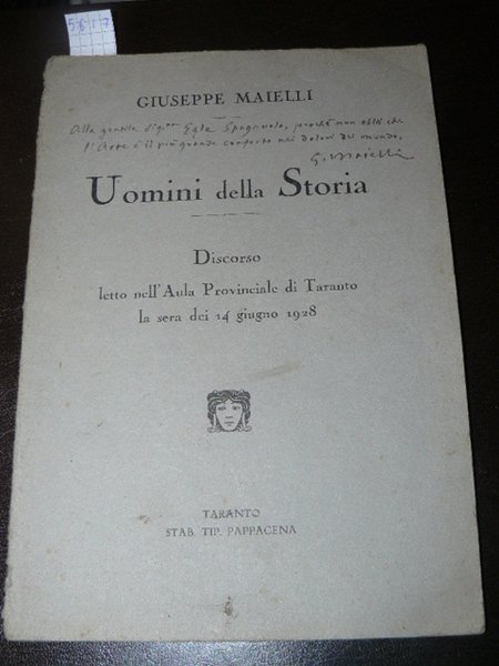 Uomini della storia. Discorso letto nell'Aula Provinciale di Taranto la … | Immagine Gallery 1