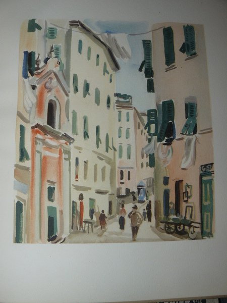 Ritratto di Genova. Tavole a colori di Enrico Paulucci.