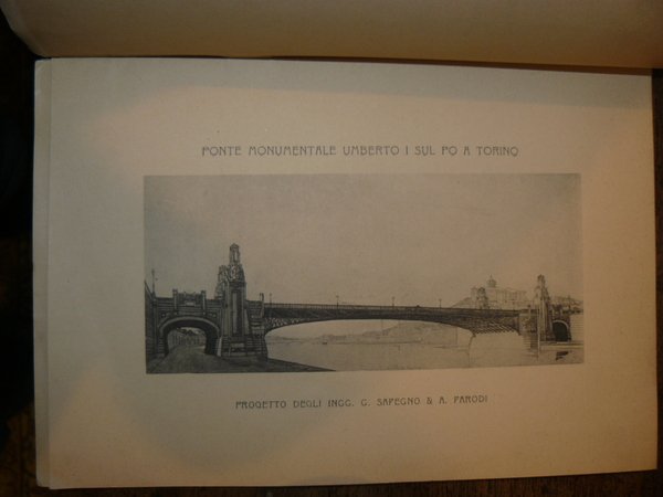 Ponte monumentale Umberto I sul Po a Torino. Variante al …