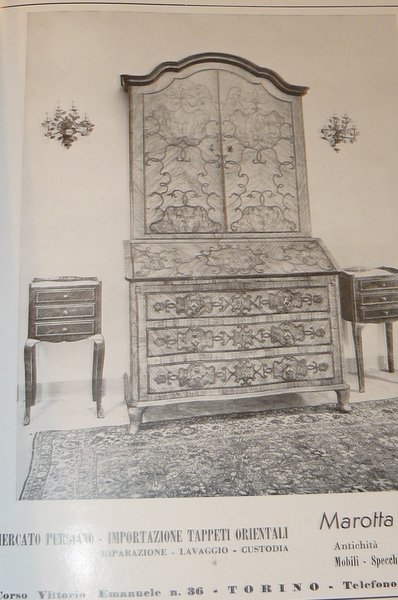 Seconda Mostra Artigiana Piemontese del Mobile Classico e Moderno. Torino …