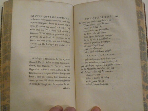 Les odes pythiques des Pindare traduits avec des remarques par …