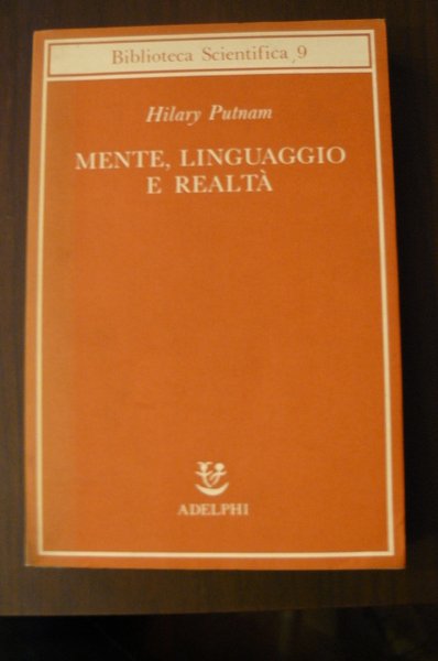 mente, linguaggio e realtà.
