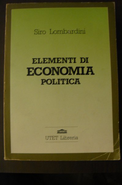 Elementi di economia politica