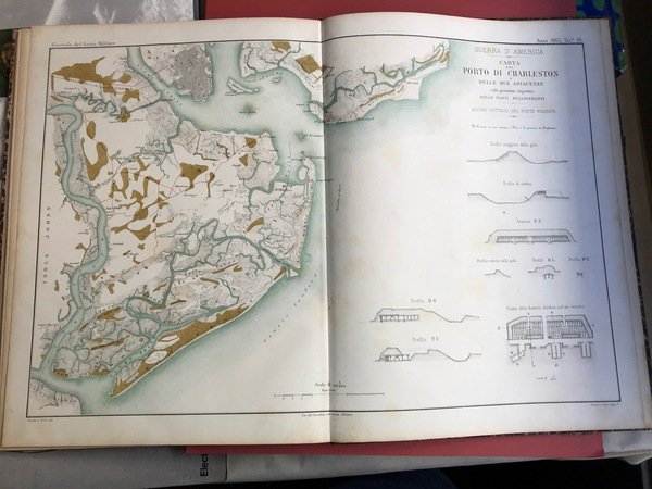 Giornale del Genio Militare. Anno 6° 1868. Atlante