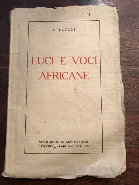 Luci e voci africane