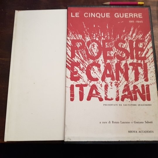 Le cinque guerre. Poesie e canti italiani. Presentati da Salvatore …