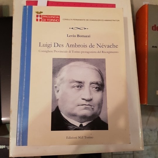 Luigi Des Ambrois de Nevache. Consigliere provinciale di Torino protagonista …