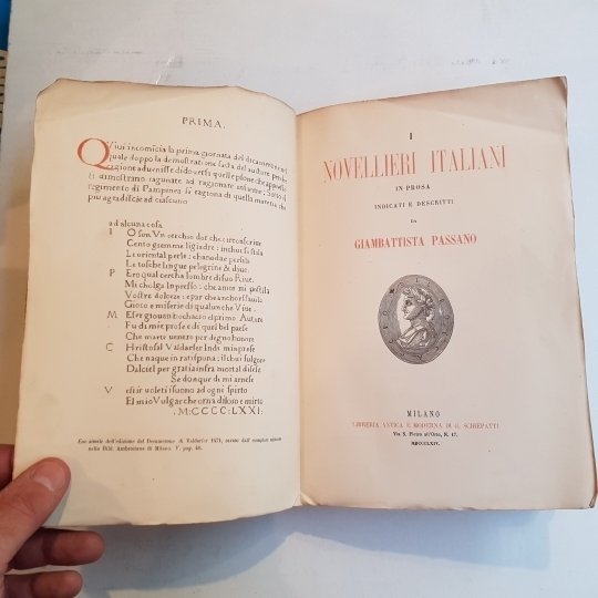 I novellieri Italiani in prosa indicati e descritti da Giambattista …