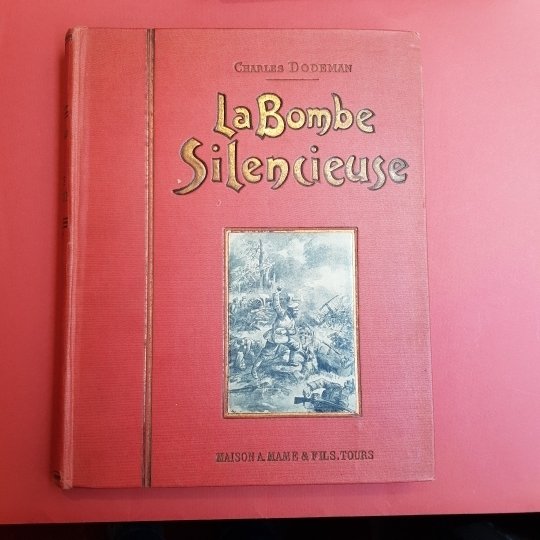 La bombe silencieuse. Illustrations de A. Robida