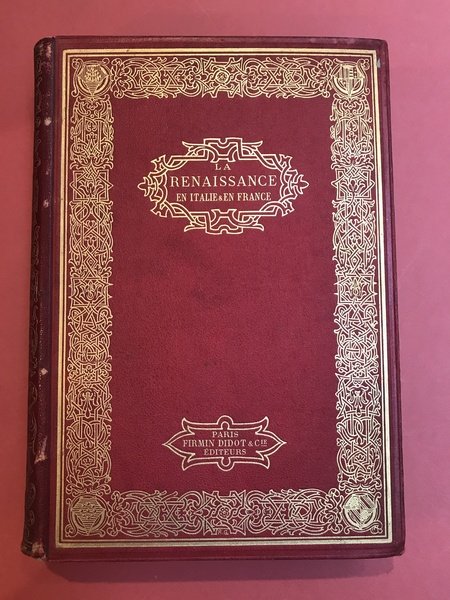 LA RENAISSANCE EN ITALIE ET EN FRANCE A L'EPOQUE DE …