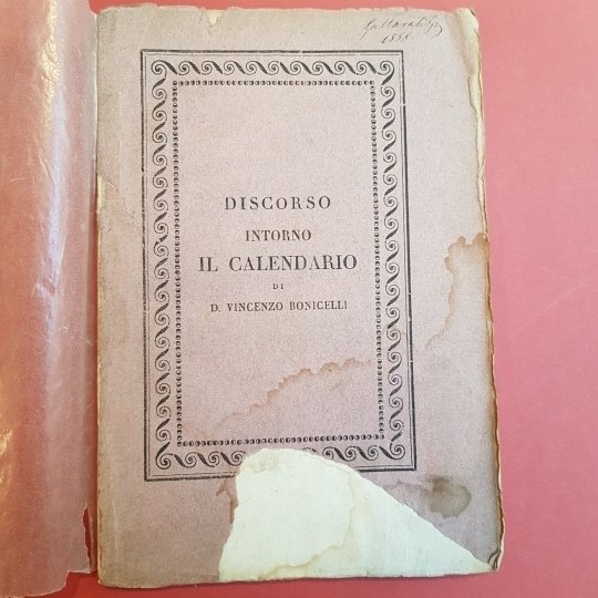 Discorso intorno il calendario | Immagine Gallery 1