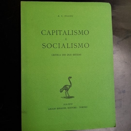 Capitalismo e socialismo. Critica dei due sistemi.