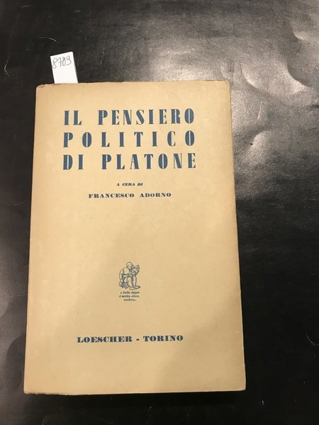 Il pensiero politico di Platone